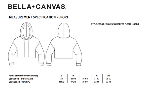 This Pussy Bites Back Crop Hoodie