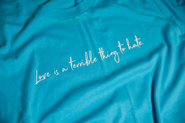 Love Is A Terrible Thing To Hate Shirt (Unisex)