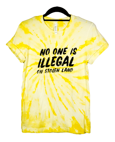 No One Is Illegal On Stolen Land Shirt