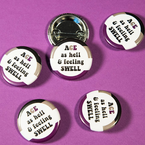 Ace As Hell & Feeling Swell Button