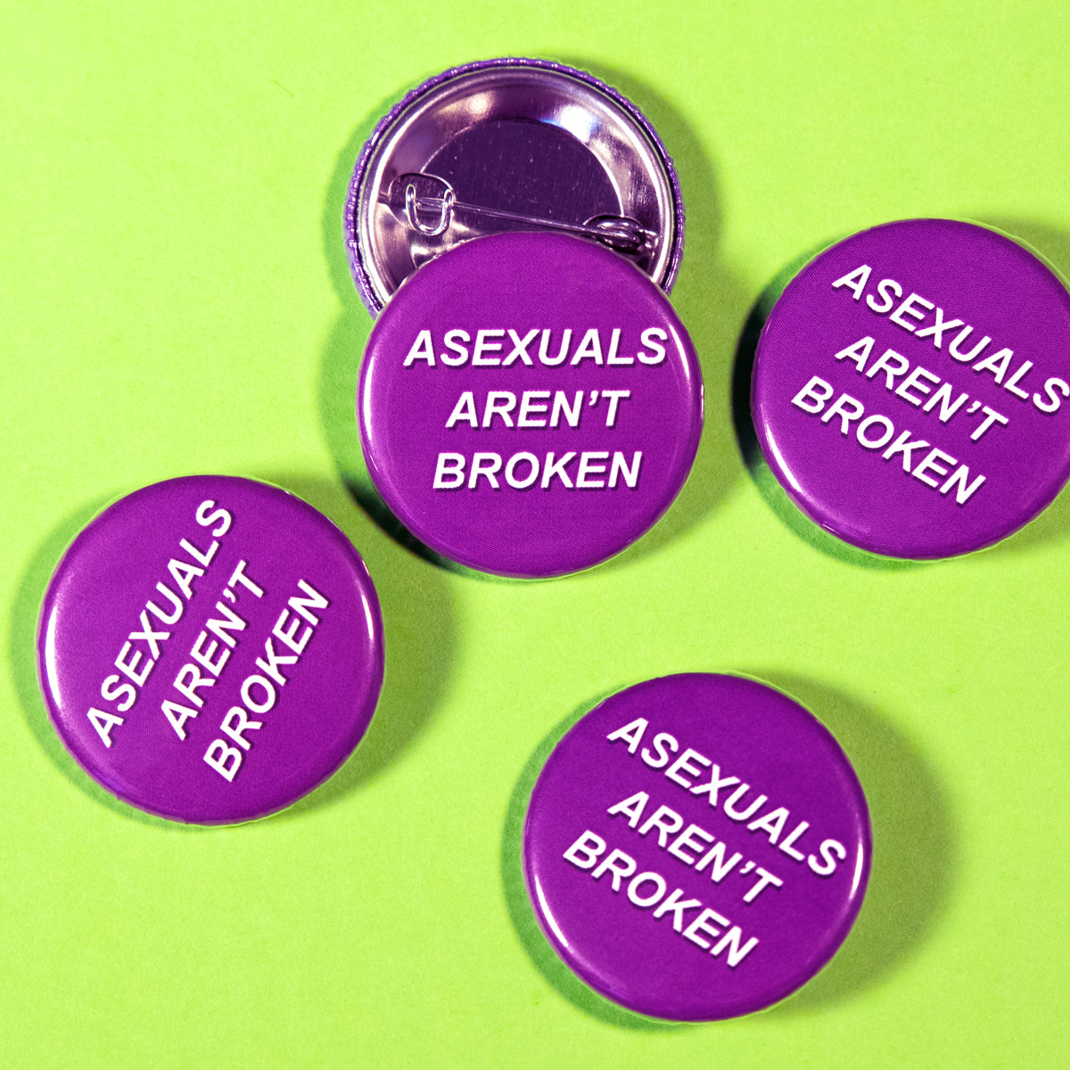 Asexuals Aren't Broken Button