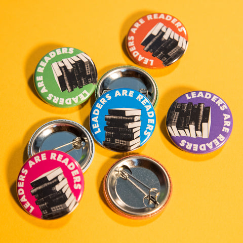 Leaders Are Readers Button