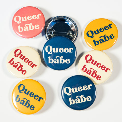 Queer Babe Button