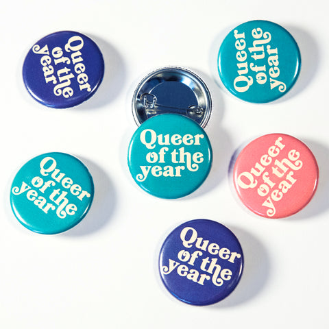 Queer Of The Year Button