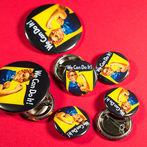 We Can Do It! (Rosie Riveter) Button