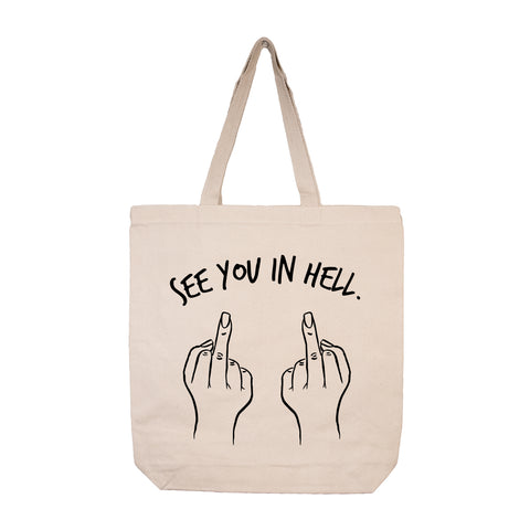See You In Hell Tote