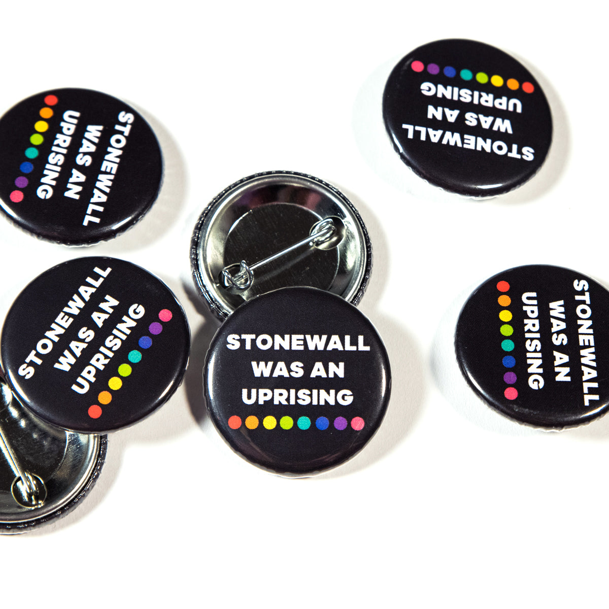 Stonewall Was An Uprising Button