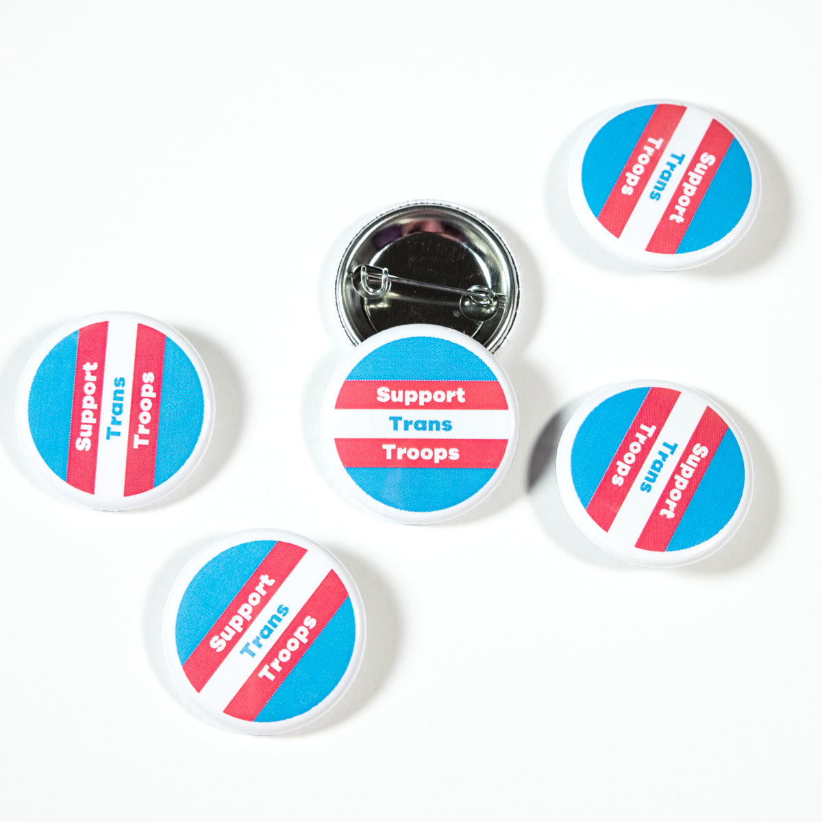 Support Trans Troops Button