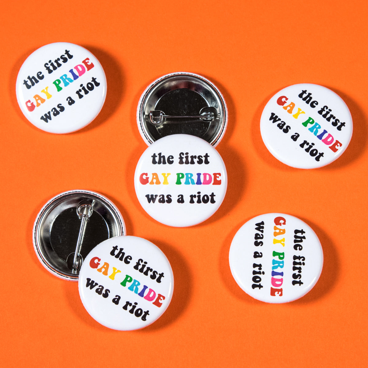 The First Gay Pride Was A Riot Button