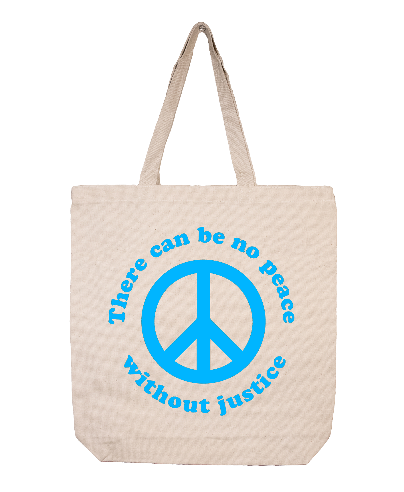 There Can Be No Peace Without Justice Tote